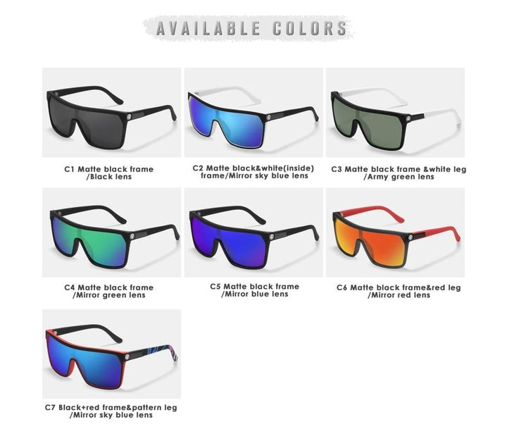Men's sunglasses with UV protection and flexible frame – Jonas-Blue-The Livary