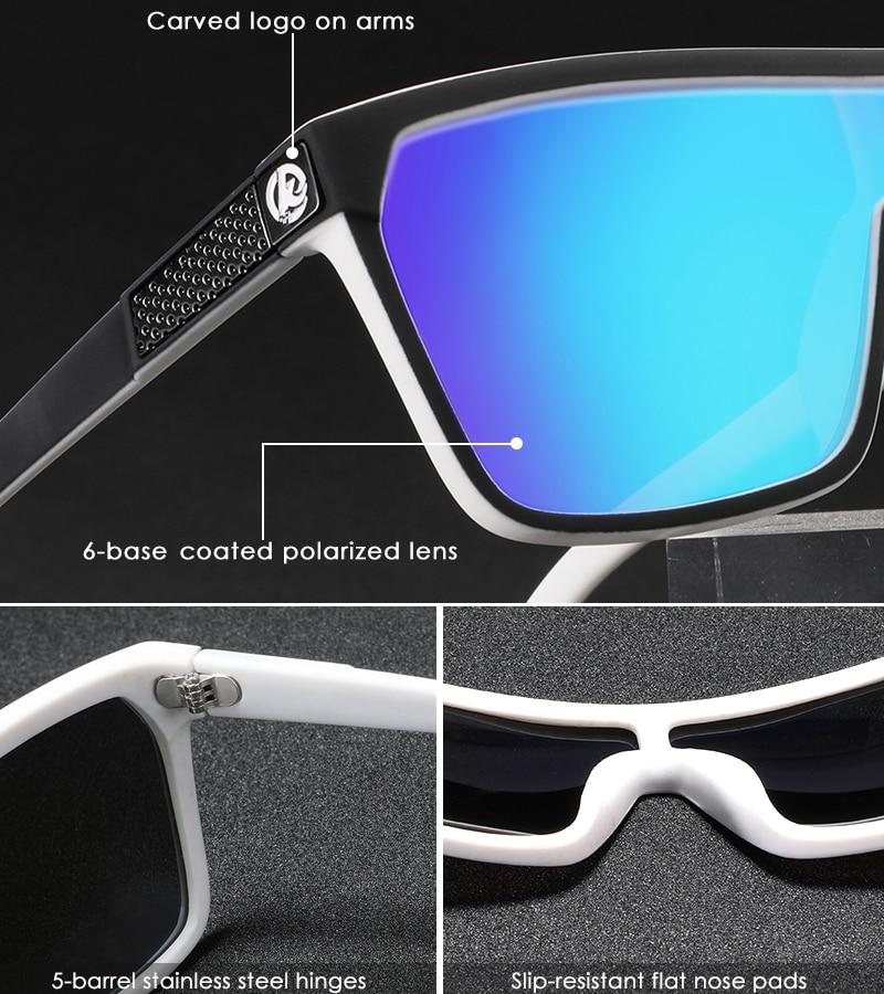 Men's sunglasses with UV protection and flexible frame – Jonas-Blue-The Livary