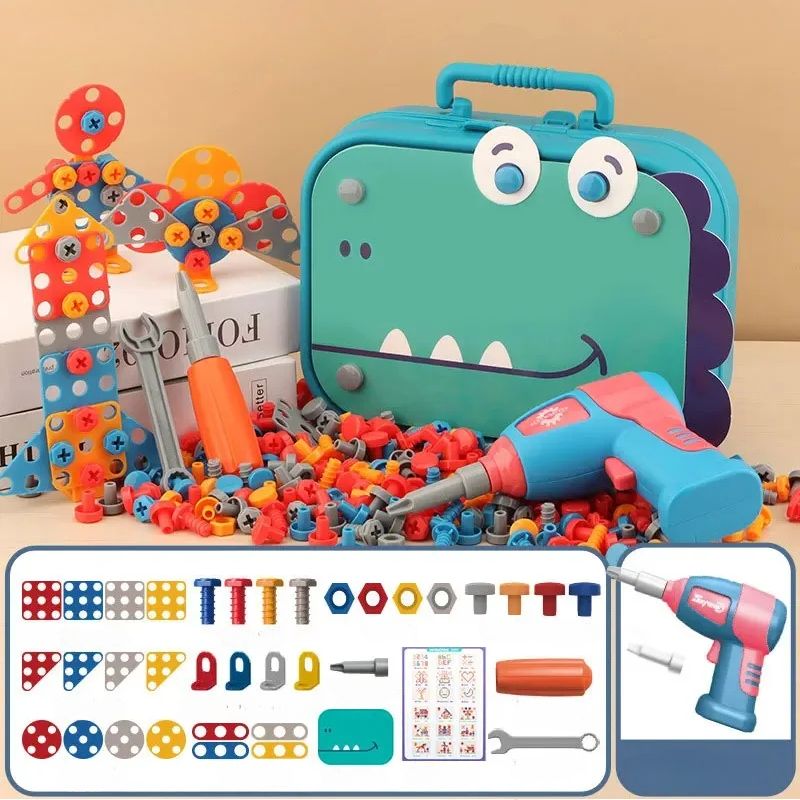 Portable Construction Box for Children - BuildiBox-The Livary