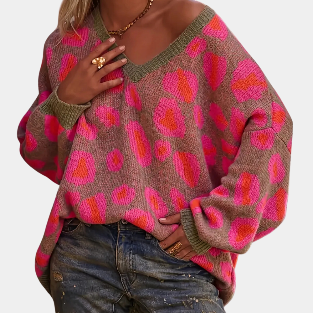 Cherum - Trendy Knitted Sweater for Women-XS-The Livary