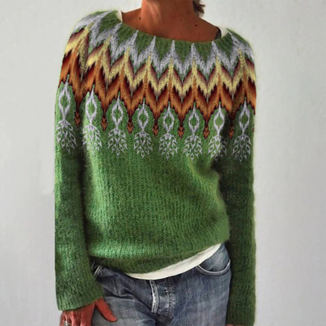 Knitted Jumper for Women - Adeline-Veer-S-The Livary