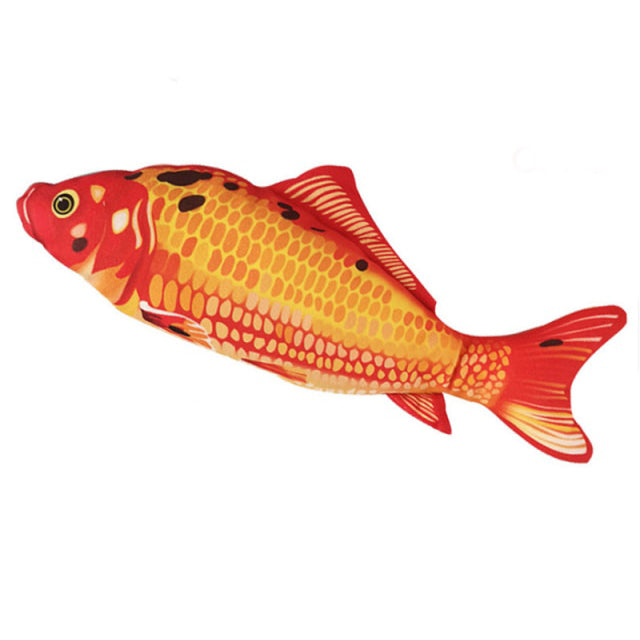 Interactive Dog Toy - FlippyFish-Koi Carp-The Livary