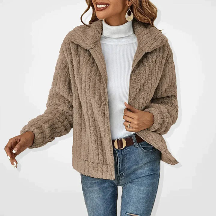 Ladies Fleece Gilet - Ember-Khaki-S-The Livary