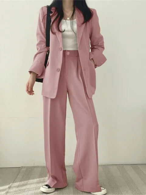 Two-Piece Ladies Suit - Sophie-Pink-S-The Livary