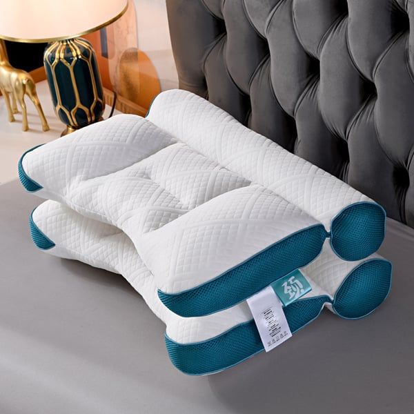 Orthopedic Pillow - ComfortAlign™-Blue-The Livary