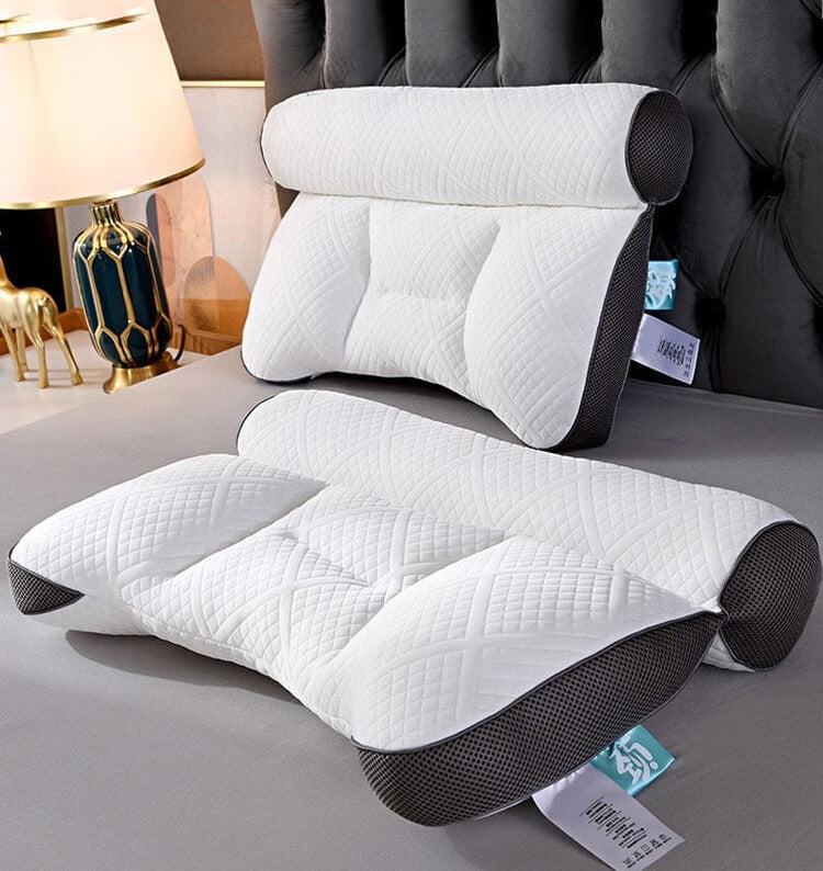 Orthopedic Pillow - ComfortAlign™-Black-The Livary