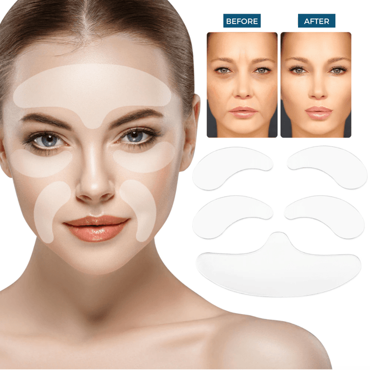 Silicone Anti-Aging Patches - SilkiPatch-The Livary
