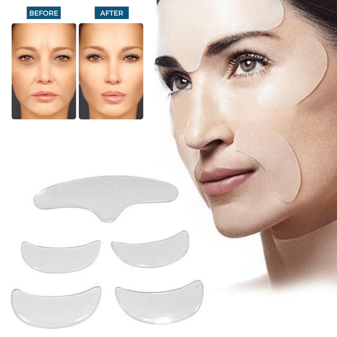 Silicone Anti-Aging Patches - SilkiPatch-The Livary