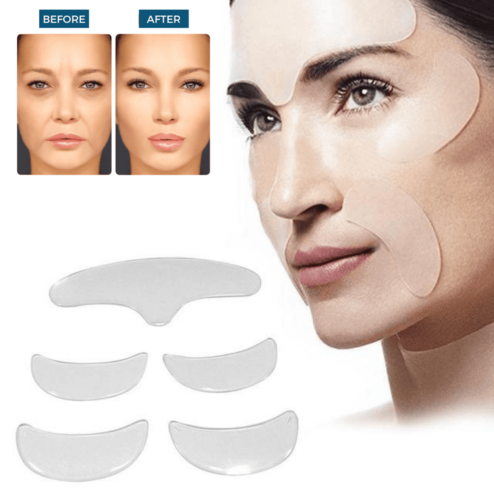 Silicone Anti-Aging Patches - SilkiPatch-The Livary