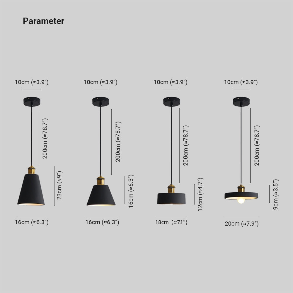 Stylish Morandi Design LED Pendant Light - MoraGlow-A-White-The Livary