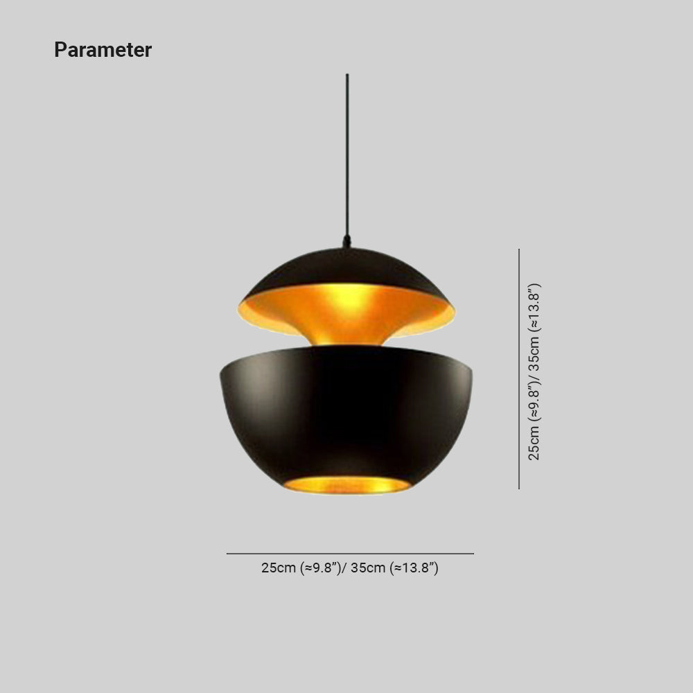 Modern LED Pendant Lamp - AstraGlow-White-Small (9.84 in)-The Livary