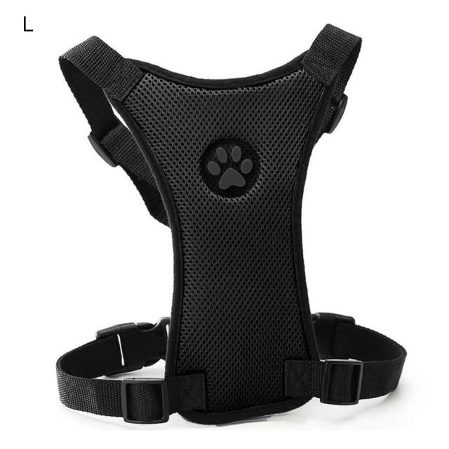 Car seat belt with Comfortable Harness for Dogs - PawSafe-L-The Livary