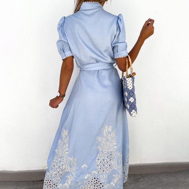 Lightweight Maxi Dress - Marielle-White-S-The Livary