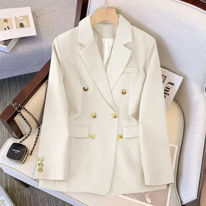 Trendy Women's Blazer - Clara-White-S-The Livary