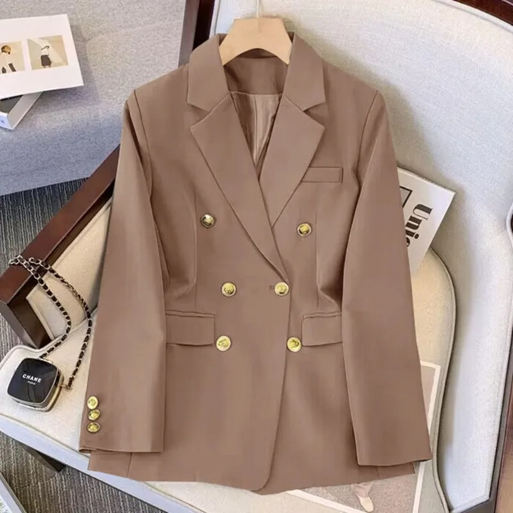 Trendy Women's Blazer - Clara-Brown-S-The Livary