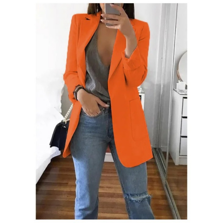 Trendy Long Women's Blazer - Valentina
