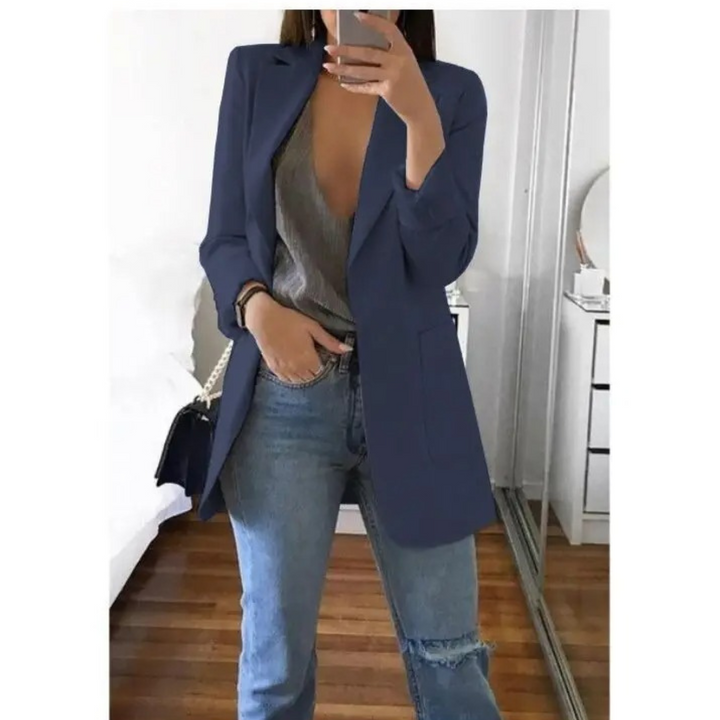 Trendy Long Women's Blazer - Valentina