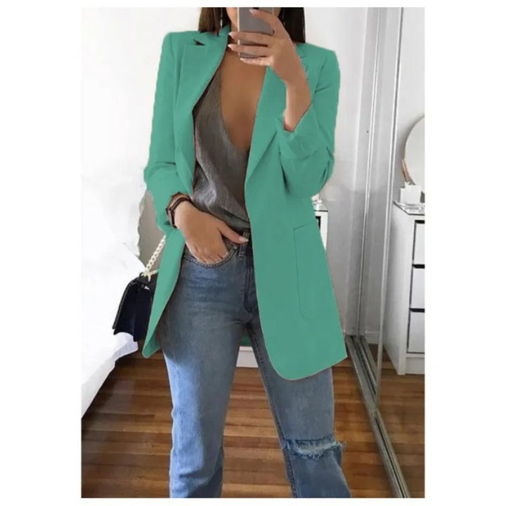Trendy Long Women's Blazer - Valentina