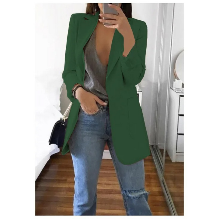 Trendy Long Women's Blazer - Valentina