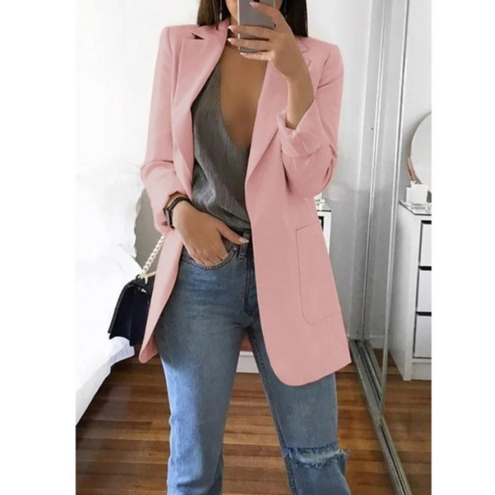 Trendy Long Women's Blazer - Valentina