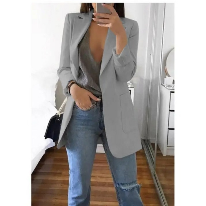 Trendy Long Women's Blazer - Valentina