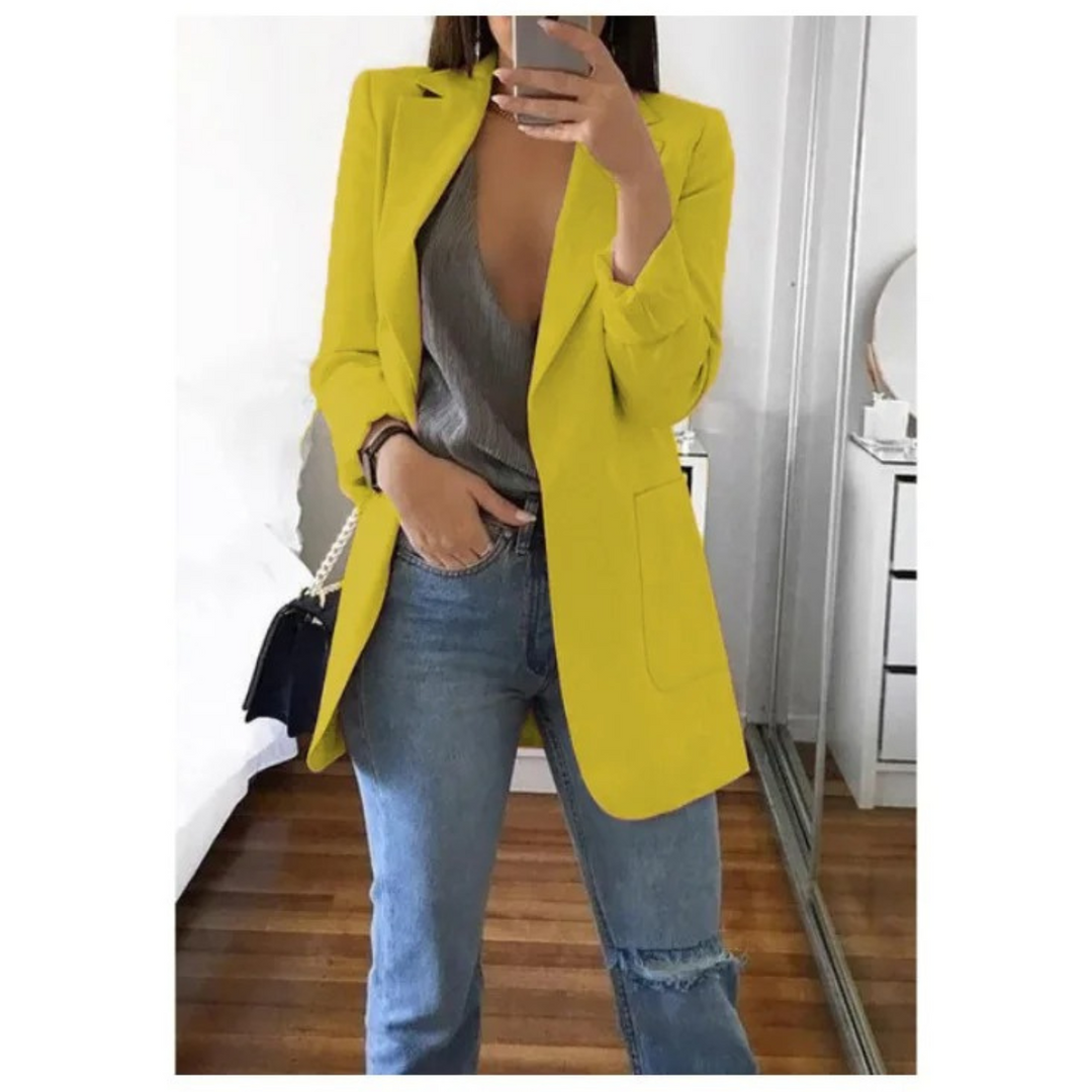 Trendy Long Women's Blazer - Valentina