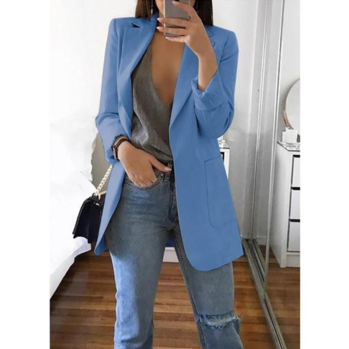 Trendy Long Women's Blazer - Valentina