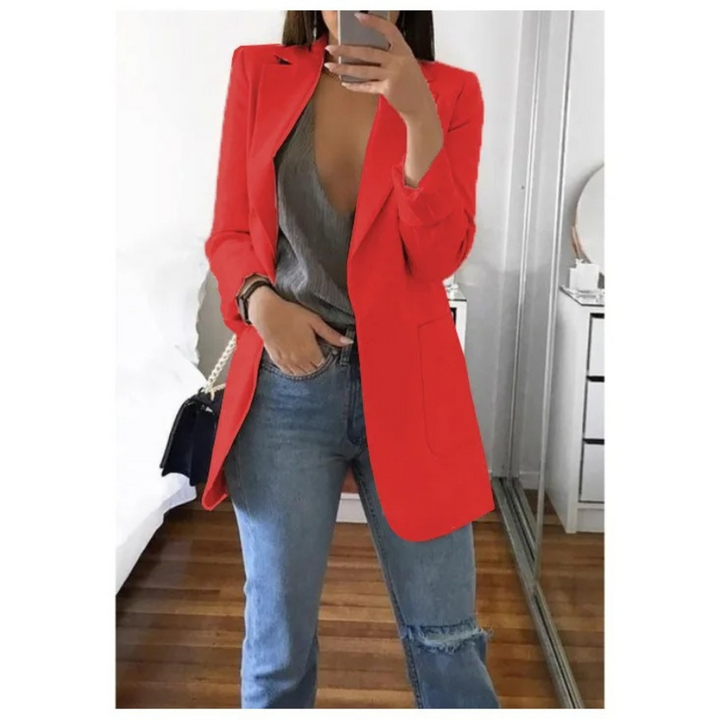 Trendy Long Women's Blazer - Valentina