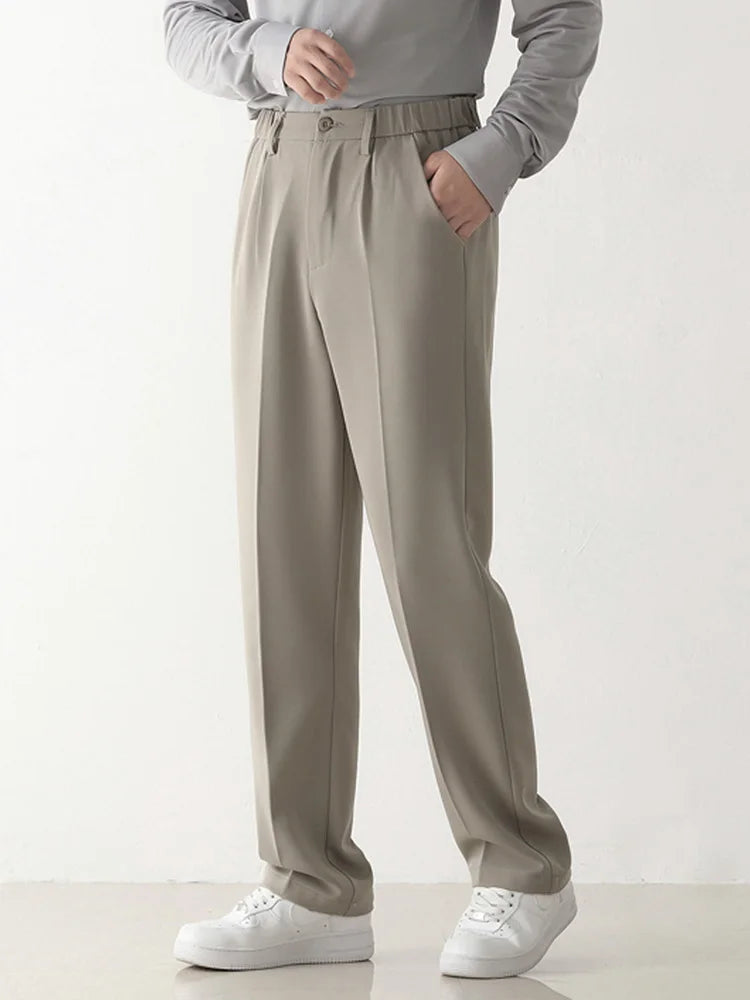 Men's Draped Formal Trousers - Bruno-Black-S-The Livary