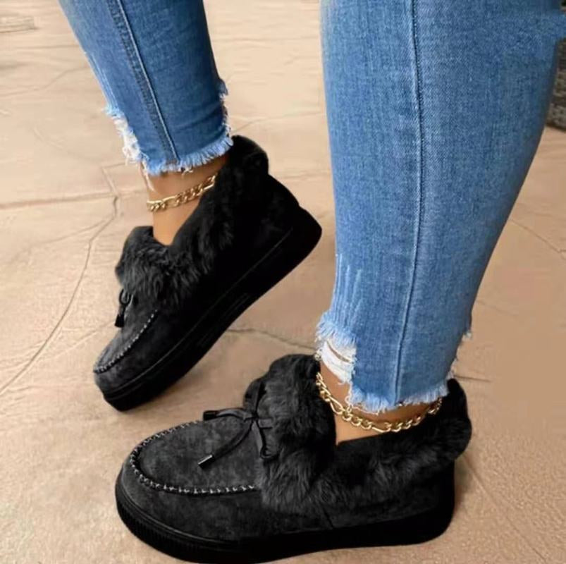 Ladies' Winter Shoes - WinterCozy-Black-2.5-The Livary