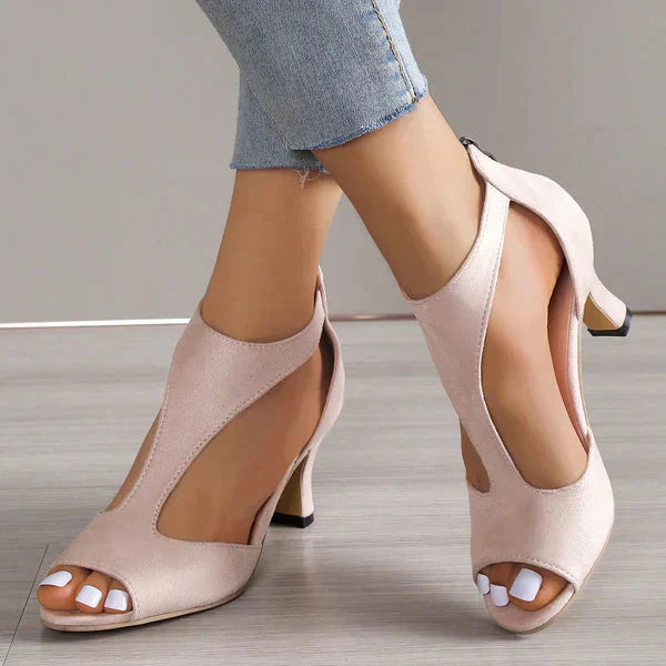 Stylish Women's Sandals - GlamStep-2.5-Pink-The Livary