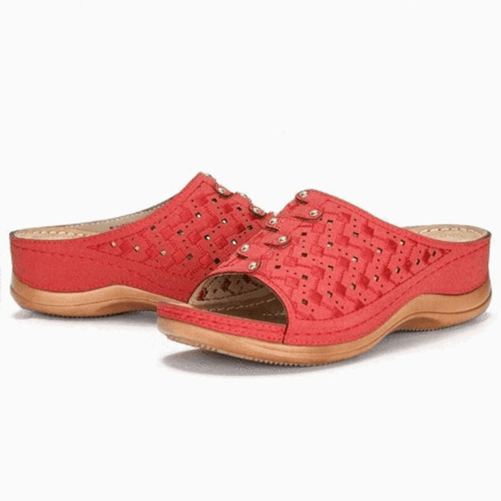 Orthopaedic Support Sandals - OrthoFlex-Blue-2.5-The Livary
