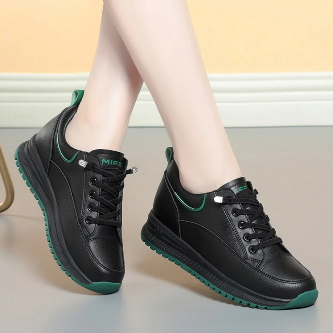 Learning Fireproof Waterproof Women's Shoes - TerraShield-Black-2.5-The Livary
