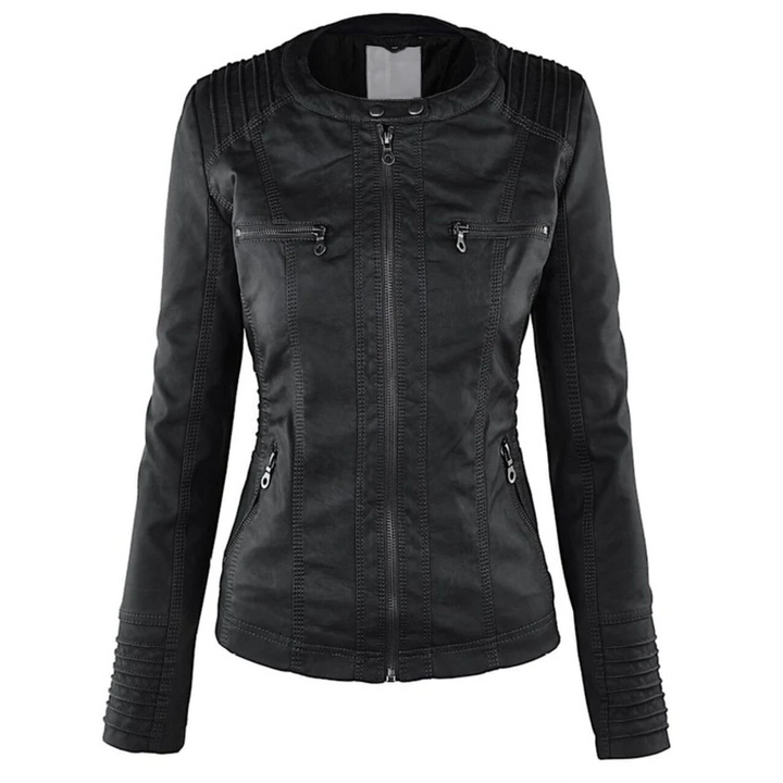 Learning Ladies Jacket with Hood - Emma-Black-S-The Livary