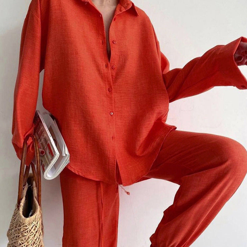 Light Linen Set for Women - Simone