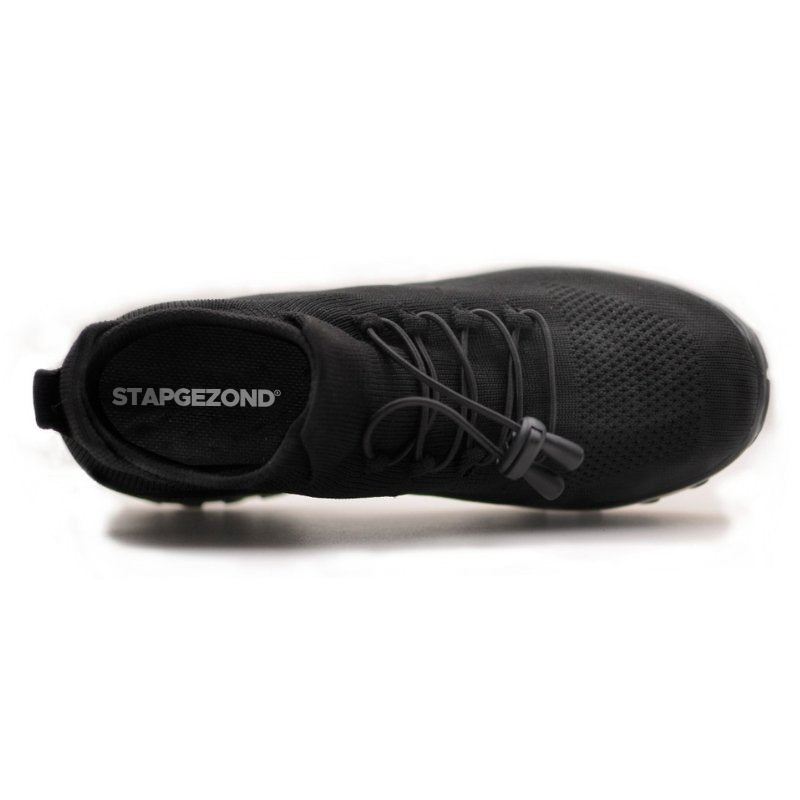 Ladies Sneakers - FlexiComfort-Black Purple-2.5-The Livary