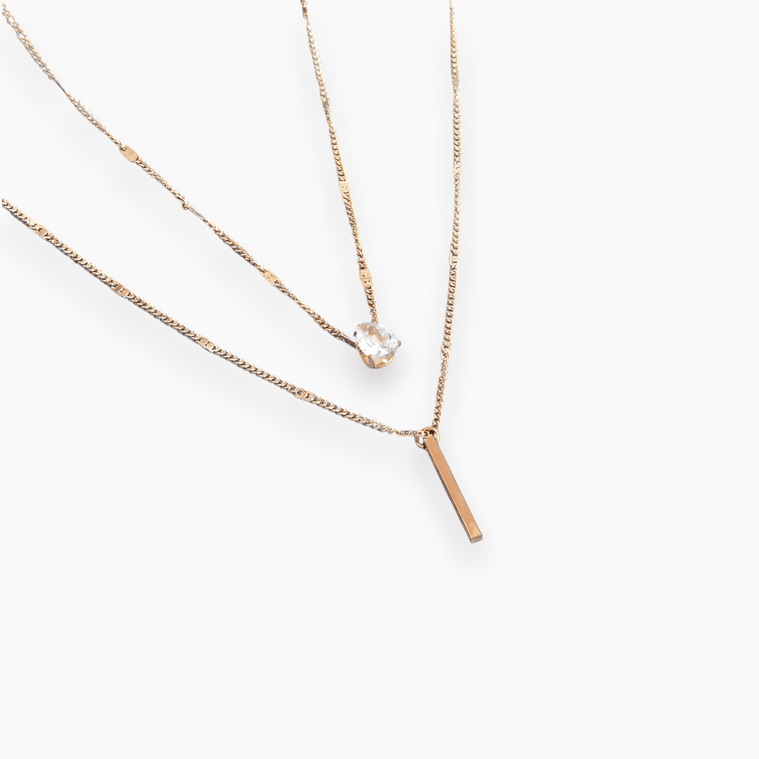 Glow Grid Chain - Lumia-Gold-The Livary