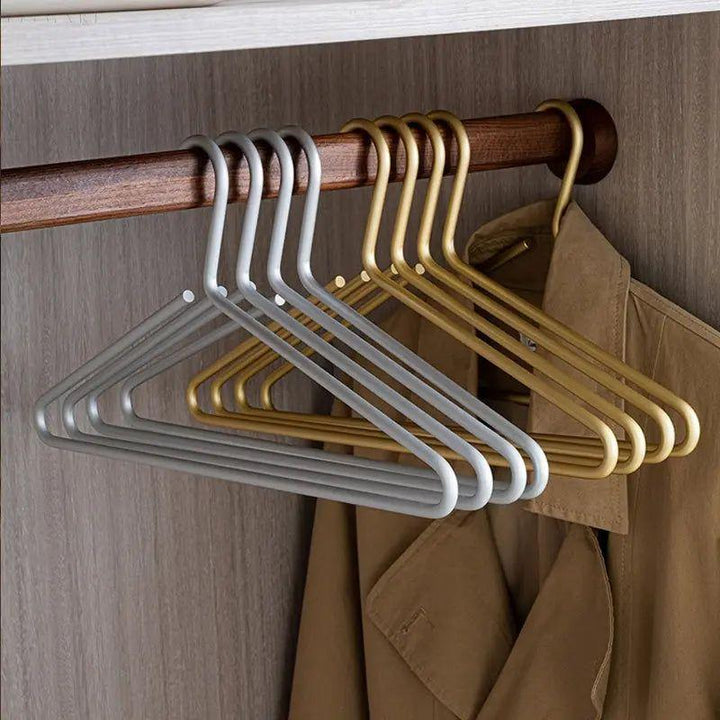 Luxury Anti-Slip Clothes Hangers - Closura-Silver-The Livary