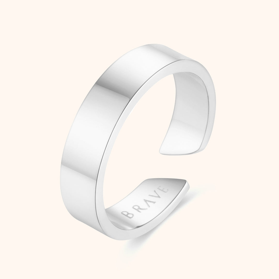 Cool Men's Ring - Arvid-Silver-The Livary