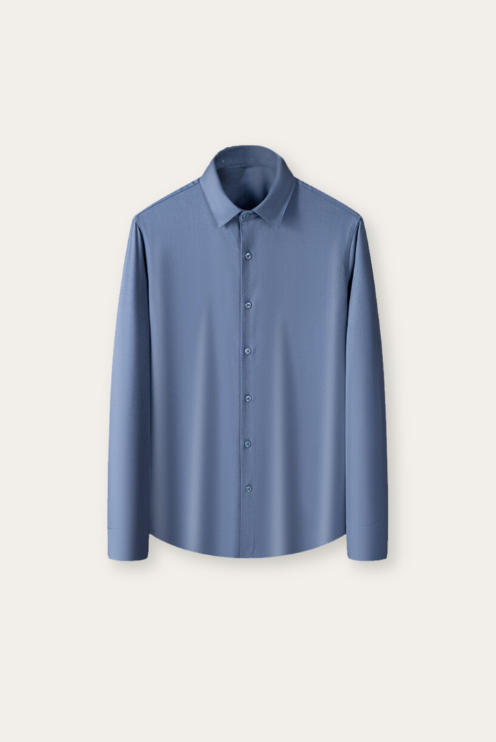 Stylish Men's Shirt – Silvano-Blue-The Livary