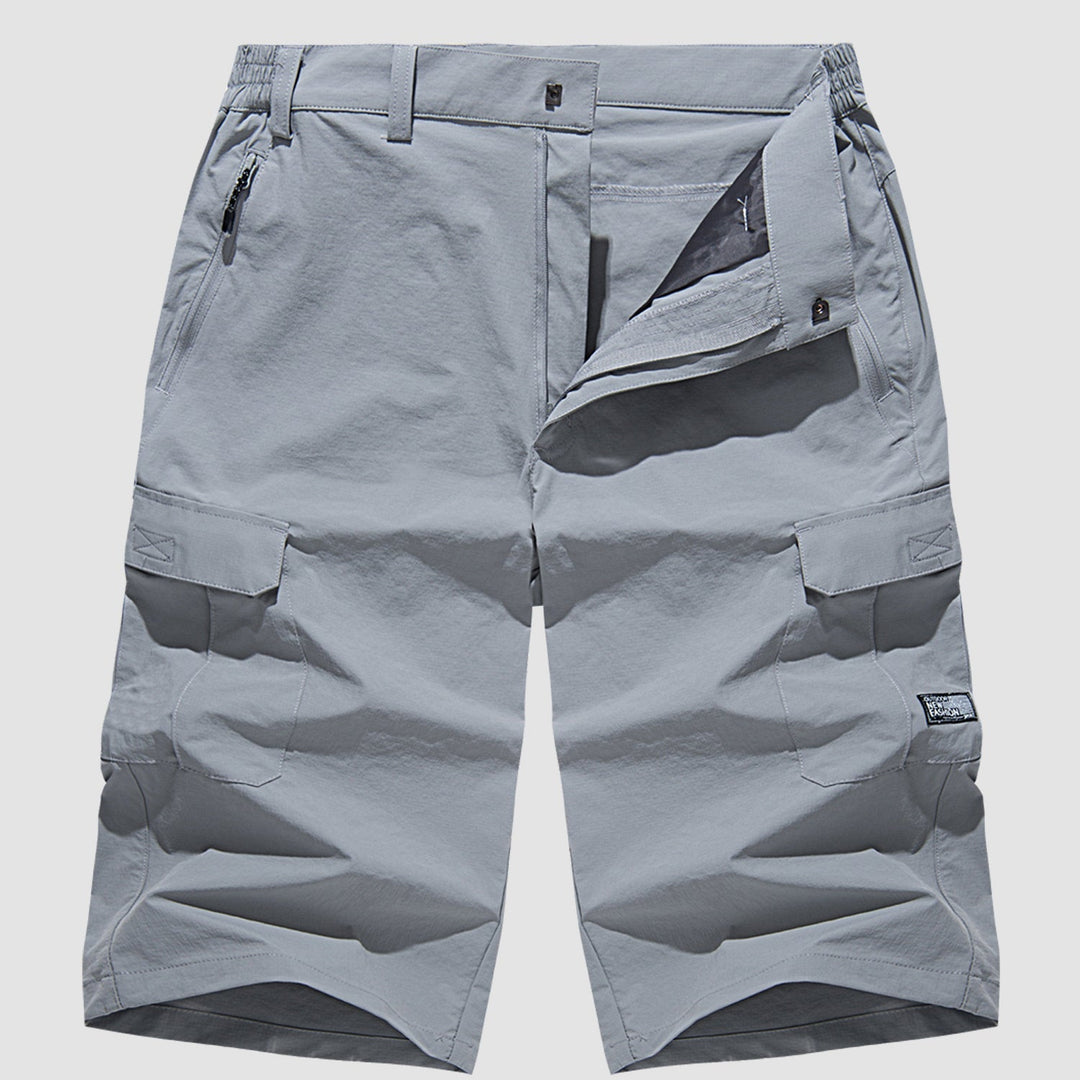 Quick-Drying Cargo Shorts for Men – Rowan-Dark blue-S-The Livary