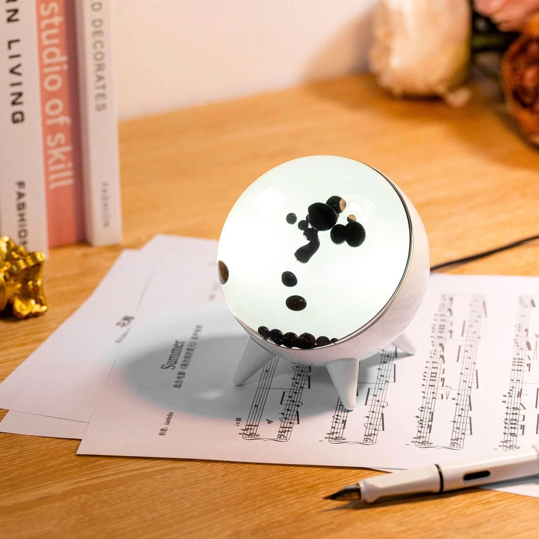 Music-Reactive Ferrofluid Display - MagnePulse-White-The Livary