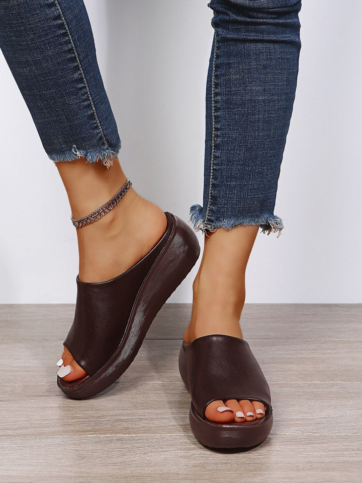 Luxurious Comfort Slippers with Ergonomic Design – Seraphina-Brown-3-The Livary