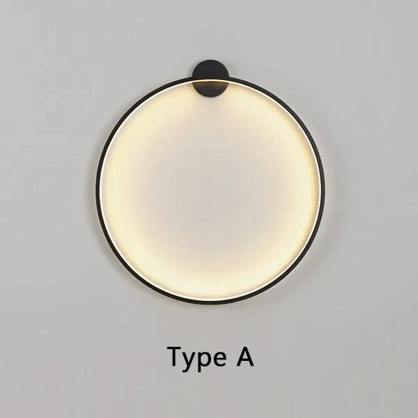 Minimalistic Round Wall Lamp - Lars