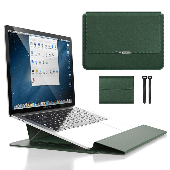 Waterproof & Shockproof Laptop Sleeve – Veltro-Green-11 - 12 inch-The Livary