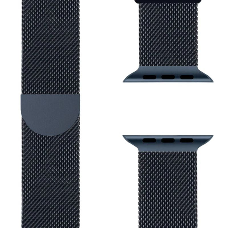 Milanese Apple Watch Band – SteelFlex-38mm | 40mm | 41mm | 42mm-Silver-The Livary