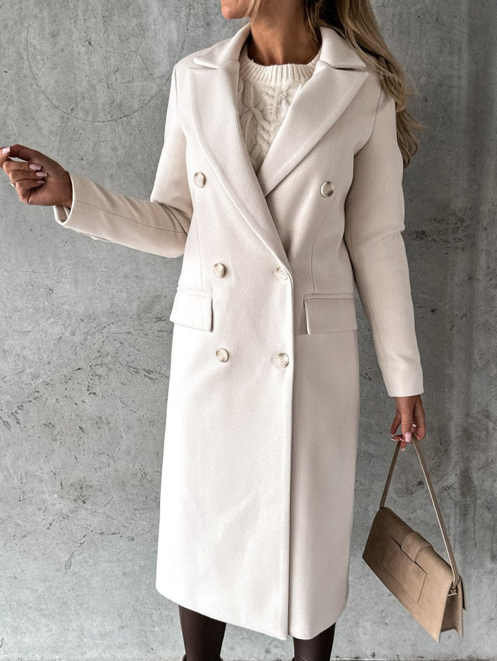 Trendy Winter Jacket for Women - Valeria-Cream-S-The Livary