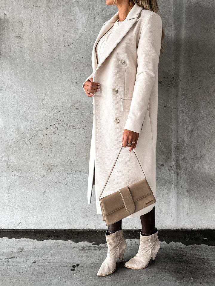 Trendy Winter Jacket for Women - Valeria-Cream-S-The Livary