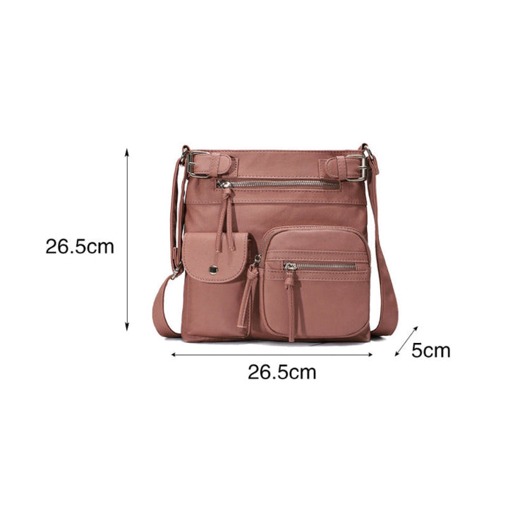 Multifunctional Stylish Anti-Theft Bag - SafeStyle-Black-The Livary