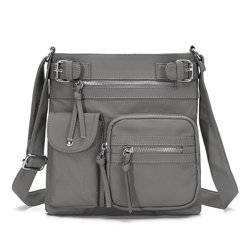 Multifunctional Stylish Anti-Theft Bag - SafeStyle-Grey-The Livary